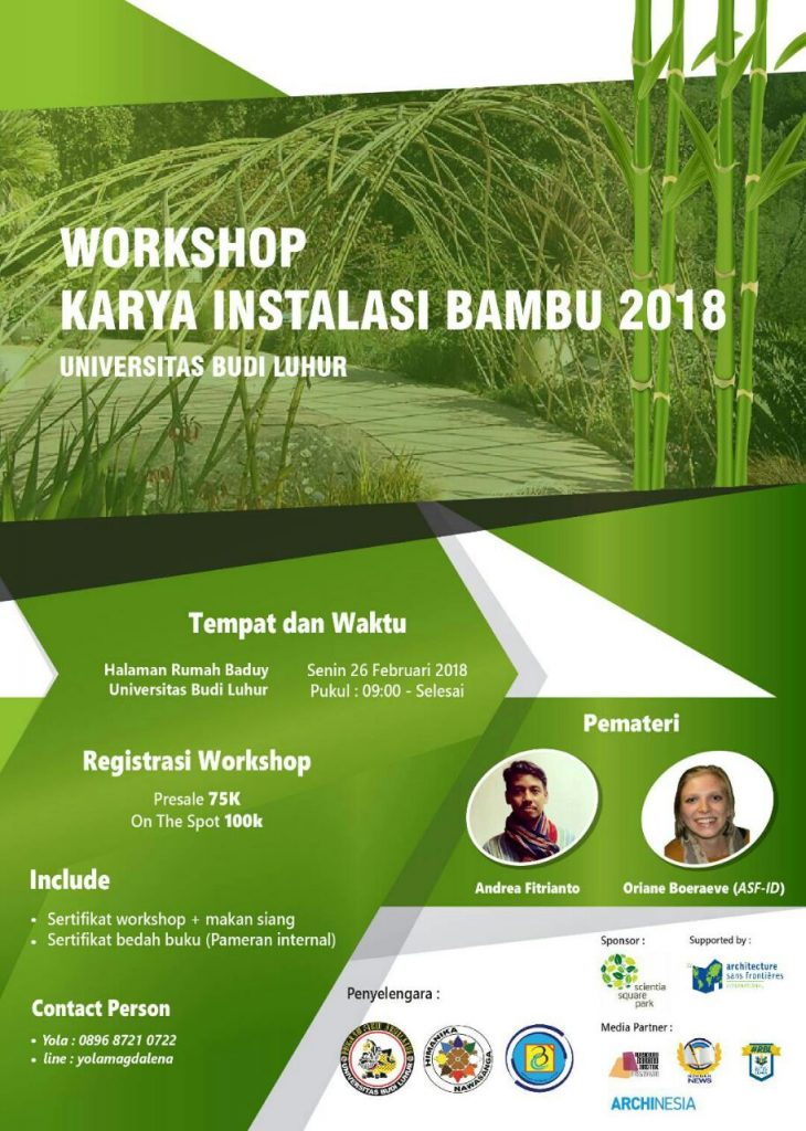 Instalasi bambu